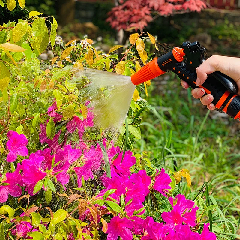 Back Trigger Garden ABS High Pressure Hose Nozzle Single Function Water Spray Gun