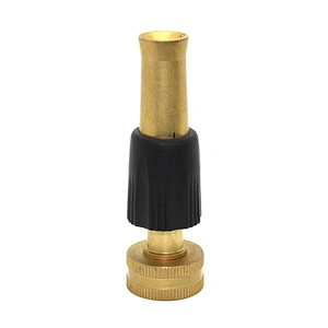 Garden Rubber Coated Brass Water Hose Nozzle Quick Connector