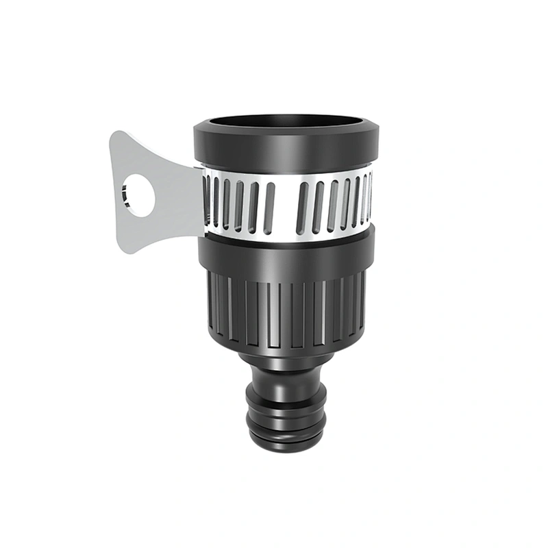OEM ODM ABS Plastic Garden Round Tap Water Connector Adaptor