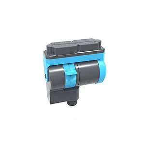 ABS plastic adjustable garden water 2 arm irrigation system lawn sprinkler automatic 360 degree rotating