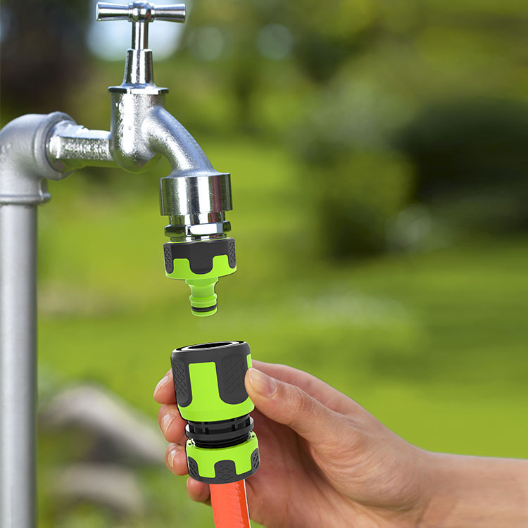 China PP ABS Plastic Garden Easily Install Quick Coupling Hose Connector