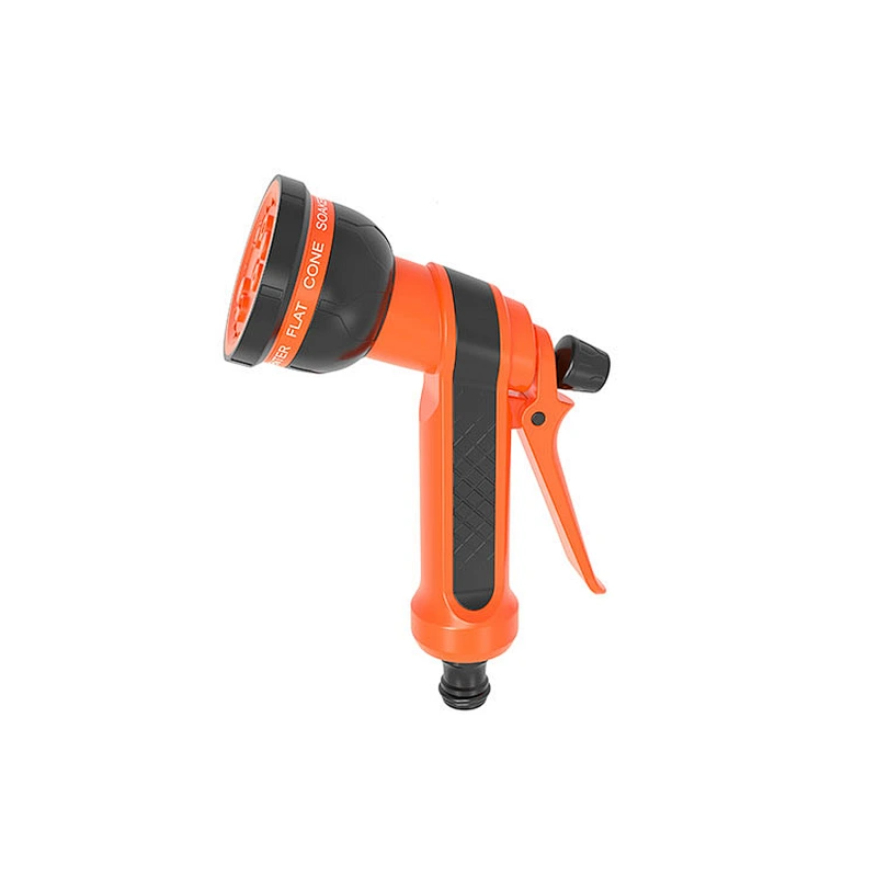 Garden ABS Plastic High Pressure 8 Functions Hose Nozzle Hand Water Sprayer Gun