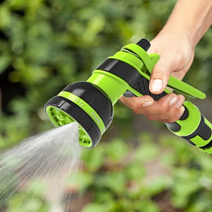 Garden Abs Plastic Hose Nozzle High Pressure Water Spray Gun