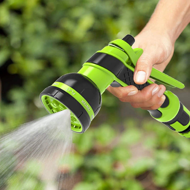 Garden Abs Plastic Hose Nozzle High Pressure Water Spray Gun