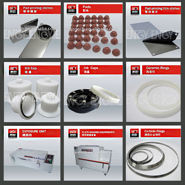 90mm ink cup with ceramic ring for pad printing for KENT pad printing machine