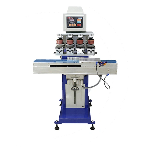 Hot sale EN-C160/4S 4 color sealed ink cup pad printing machine