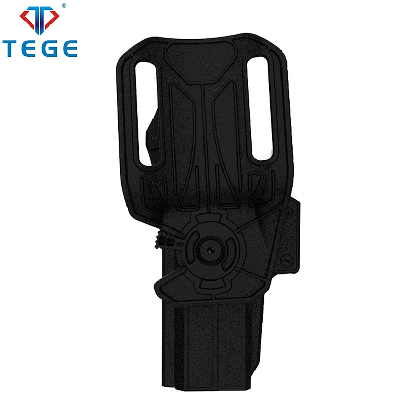 Thumb release Glock 17 Police tactical drop offset Level III 360 degree rotate Polymer Duty Holster with Blackhawk Quality