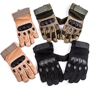 Hot Selling Safety Training Airsoft Hunting Protective Gloves Outdoor Full Finger Police Military Tactical Gloves