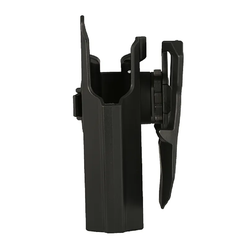 Police Equipment Supplies Rotatable Polymer Gun Holster OWB 360 Degree for Sig Sauer P226 Pistol with Paddle Attachment