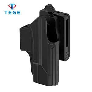Functional black polymer safe military tactical handgun holster for Glock 19/23/32 pistol