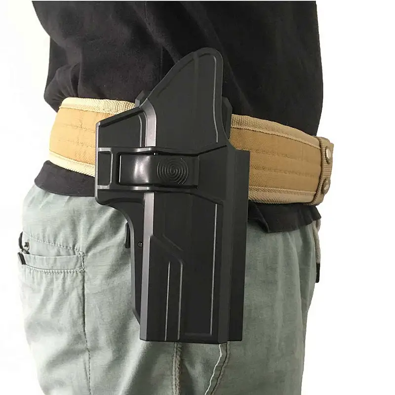 Glock 17 Holster Glock 22 31 Two-in-one Belt clip Holster(Gen 1-5), Tactical 360 Degrees Adjustable Outside Waistband Holster