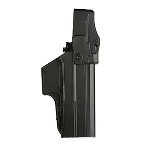 Tege 2020 hot sell newly designed polymer gun holster for Glock 17 Level 3 protection law enforcement with belt clip attachment