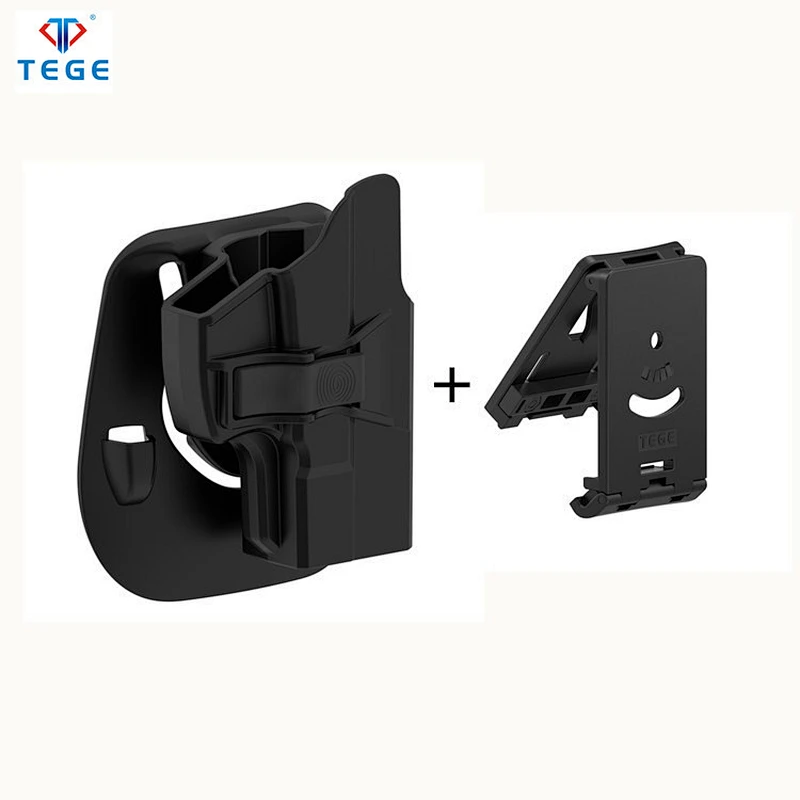 Tactop new design tactical self-defense pistol cover everyday carry polymer holster for Taurus Millennium G2