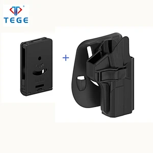 Black tactical military police pistol cover gun holster for S&W M&P 9mm & M&P Full Size .40