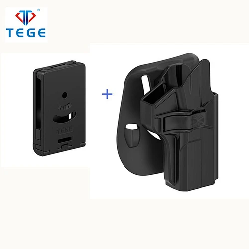 Black tactical military police pistol cover gun holster for S&W M&P 9mm & M&P Full Size .40