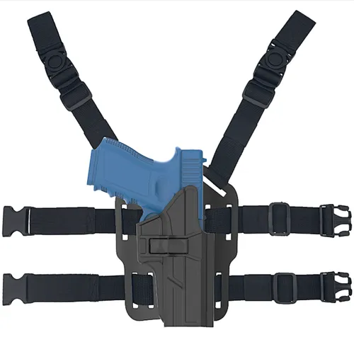 Glock 17 22 31 Tactical Thigh Holster Hunting Pistol Gun Holster Military Drop Leg and Paddle Attached Combination Holster