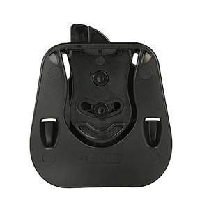 Tege polymer outside waist belt gun holster for s&w m&p shield paddle plus belt clip attachment for military