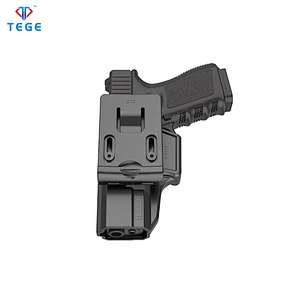 Functional black polymer safe military tactical handgun holster for Glock 19/23/32 pistol