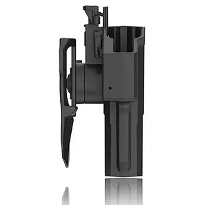Thumb Release Glock 17 Holster Glock 22 31 Paddle Holster(Gen 1-5), Tactical 360 Degrees Adjustable Outside Waistband Holster