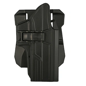Tege hot selling polymer owb gun holster for Glock 17/22/31(Gen1-5) with paddle attachment