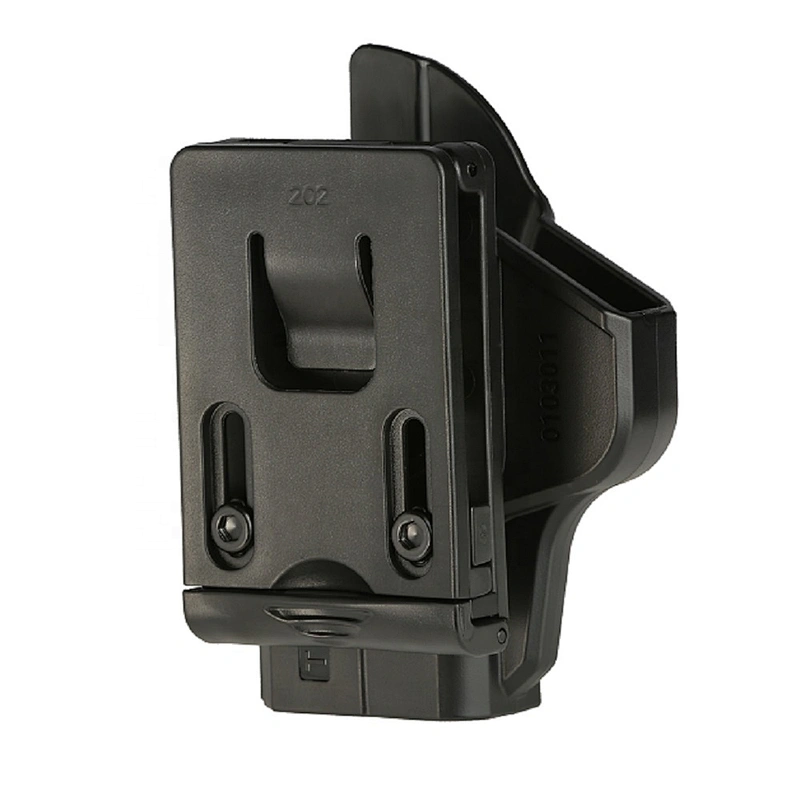 Tege polymer outside waist belt gun holster for s&w m&p shield paddle plus belt clip attachment for military