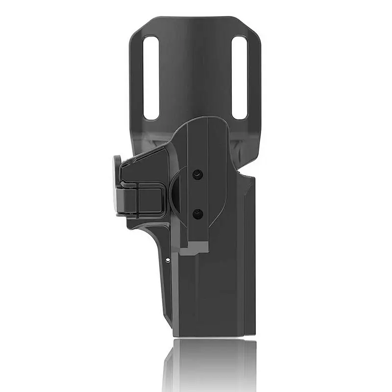 TEGE Middle Finger Release shoulder concealed tactical pistol fanny pack gun holster for Glock 19 19X 23 32 45(Gen 1-5)