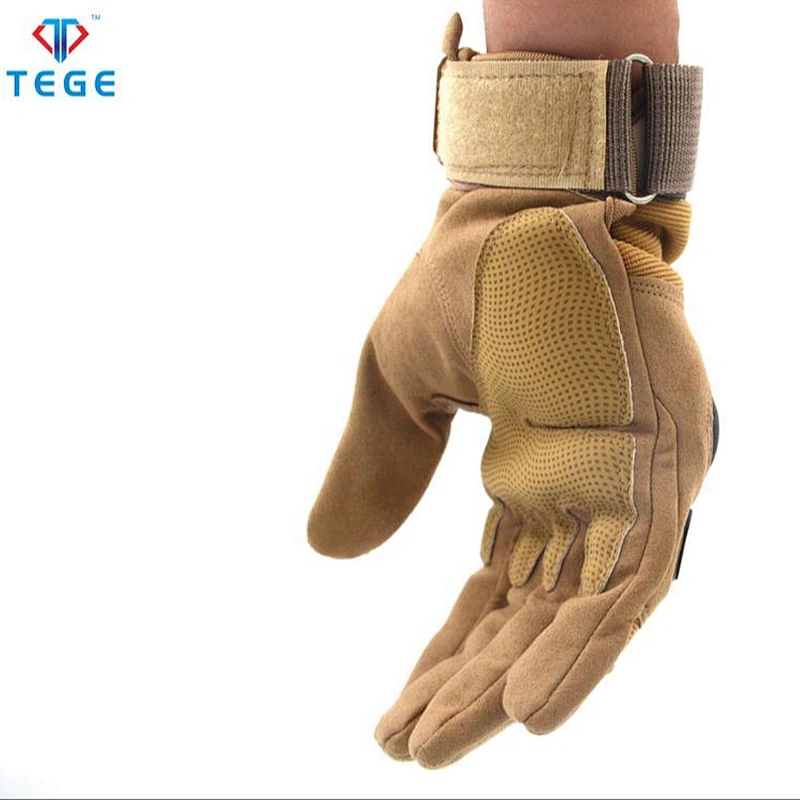 Wholesale Protective Shock Resistant Winter Full Finger Army Military Tactical Gloves For Army Shooting Policeman