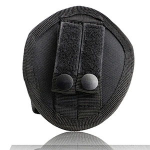 Handcuff Case, Nylon Open Top Handcuff Holder Pouch Fits Chain/Hinged Cuff