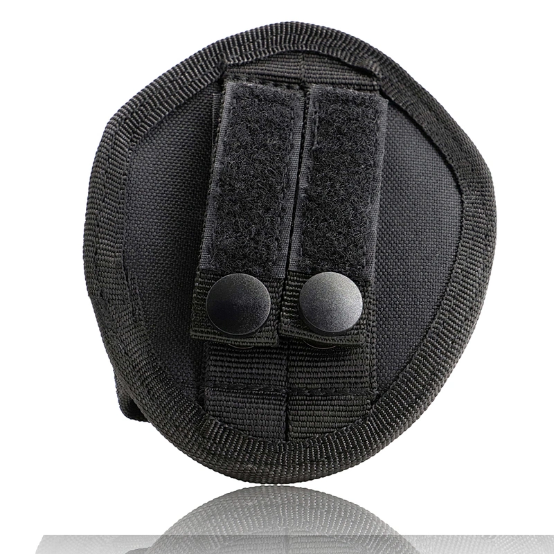 Handcuff Case, Nylon Open Top Handcuff Holder Pouch Fits Chain/Hinged Cuff