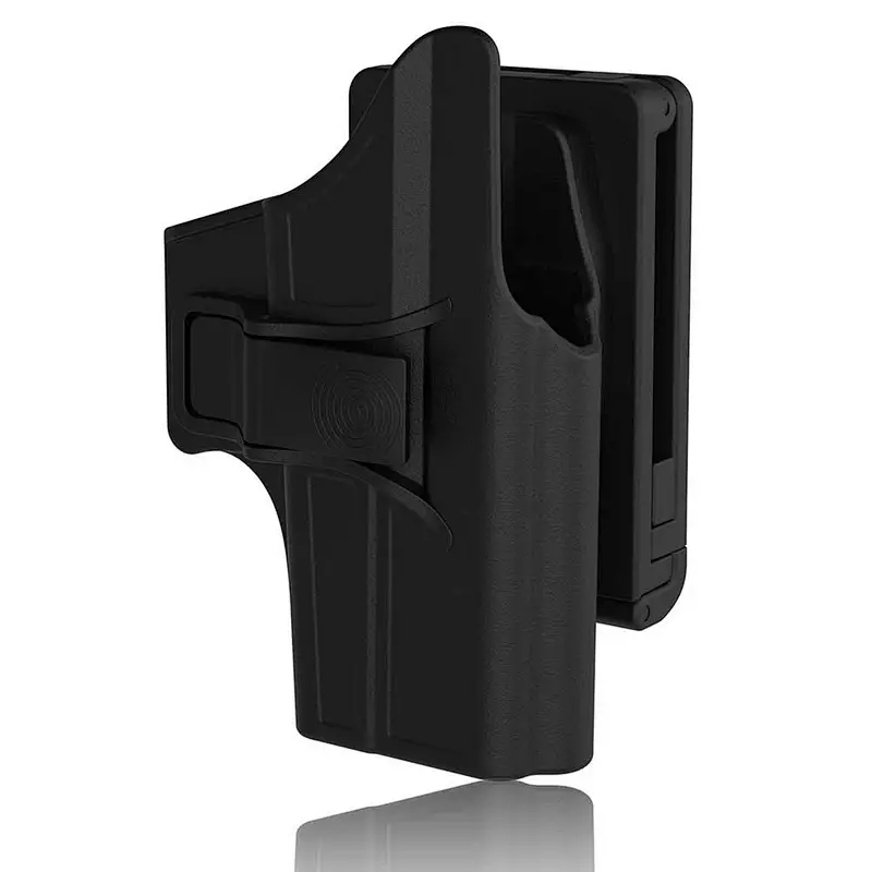 Glock 43 Holster, Tactical Outside Waistband Belt Holsters with Adjustable Cant Fast Draw.