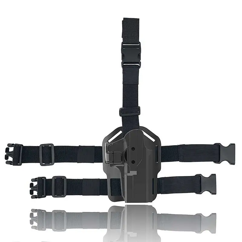 Left right Interchangeable shoulder concealed tactical pistol fanny pack gun holster for Glock 17,19, 19X , 22, 23,  31, 32