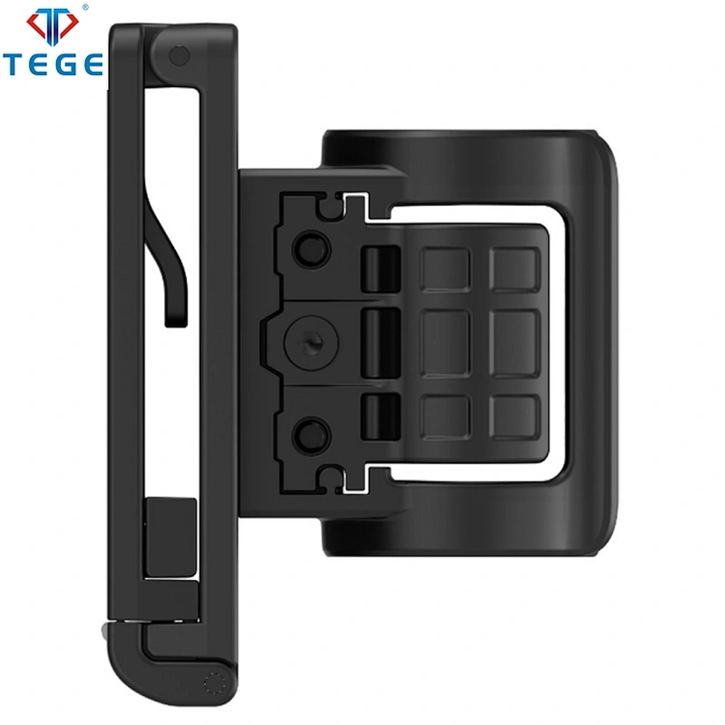 Universal 360 Degree Rotation Self Defense Baton Holder Expandable Tactical Polymer Flashlight Holder