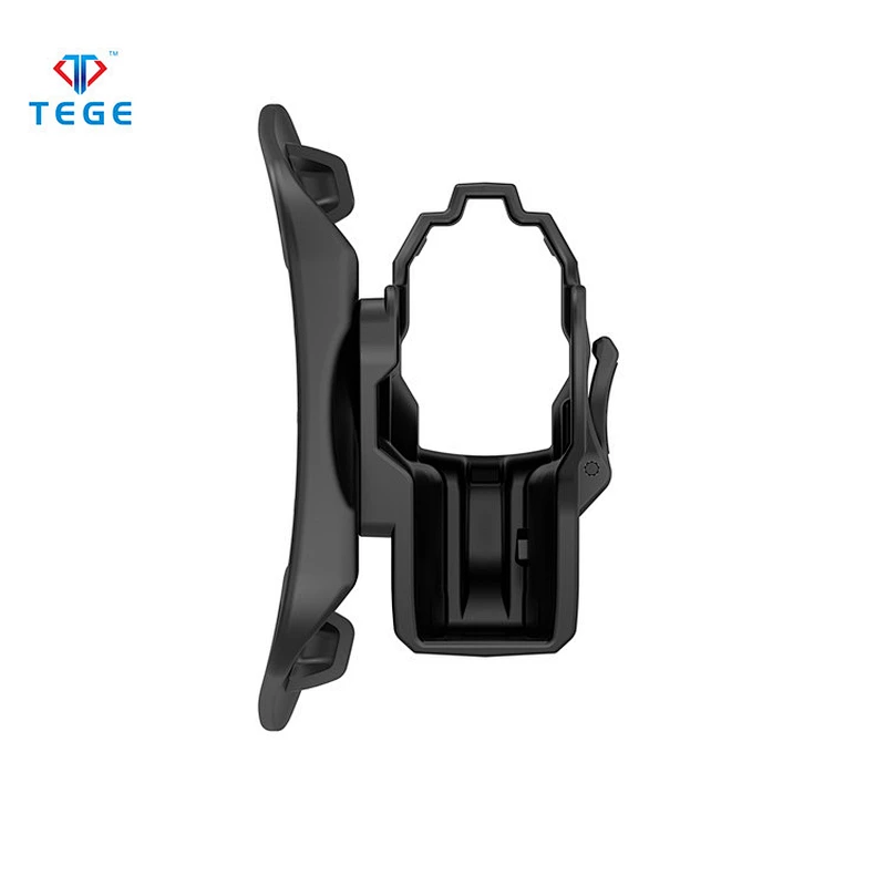 Most popular 60 degrees rotation damp-proof universal black color polymer gun holster for H&K USP