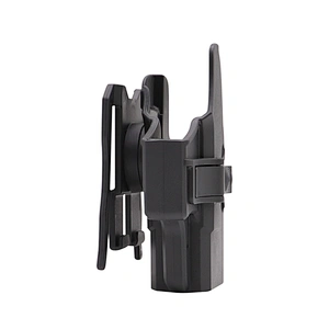 Black Right Handed Level II Glock 26/27/33 Gen1-5 Pistol Holster with MOLLE Holster