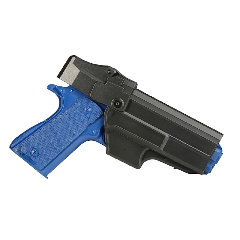 Tege 2020 hot sell newly designed polymer gun holster for Glock 17 Level 3 protection law enforcement with belt clip attachment
