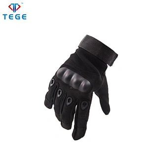 New Design Nylon Touch Screen Military Tactical Airsoft Outdoor Hard Knuckle Full Finger Gloves