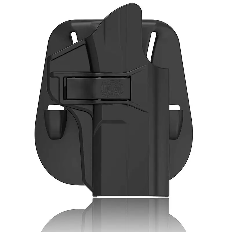 TEGE S&W M&P 9mm/.40 Full Size Holster, Custom Molded Outside Waistband Paddle Holster Also Fits Smith and Wesson MP 2.0 Compact