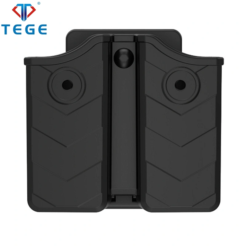 TEGE White Universal Paddle Belt Waist Rifle Double Mag Pouch Desert Pistol Magaizne Pouch