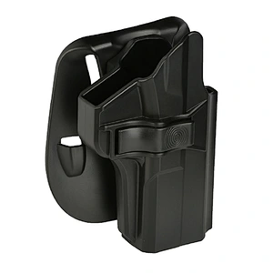 Tege polymer material holster for S&W M&P 9mm gun holster with paddle attachment