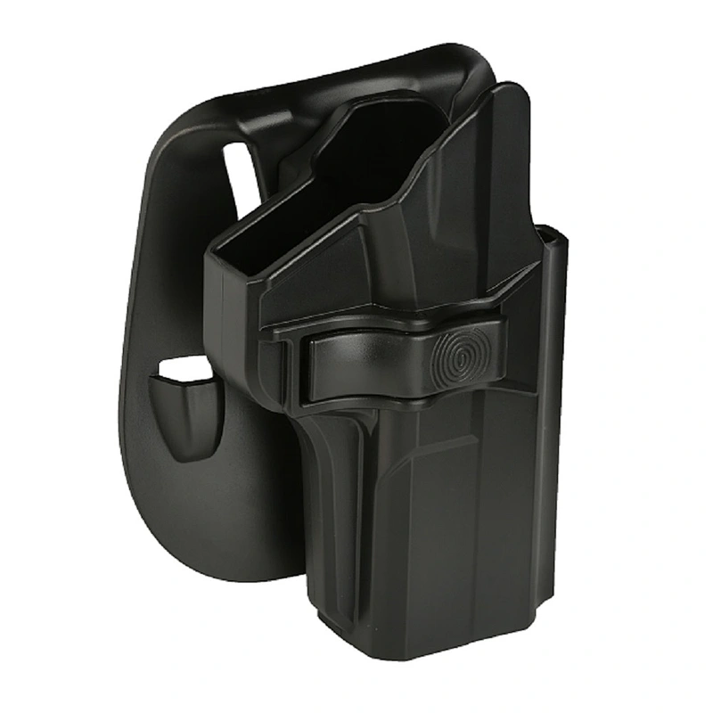 Tege polymer material holster for S&W M&P 9mm gun holster with paddle attachment