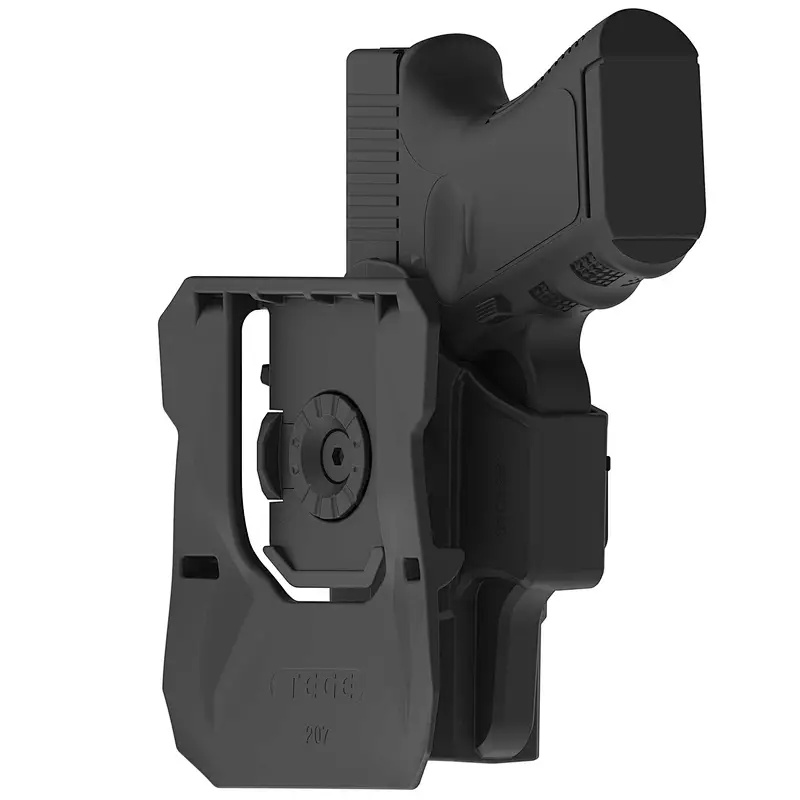 TEGE Glock 26/27/33 Gen1-5 Tactical Holster Military Shooting Range Paddle Holster Black