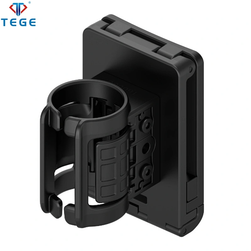 TEGE Tactical Police Baton Holder Universal Polymer Flashlight Torch Holder With Belt Clip Attachment