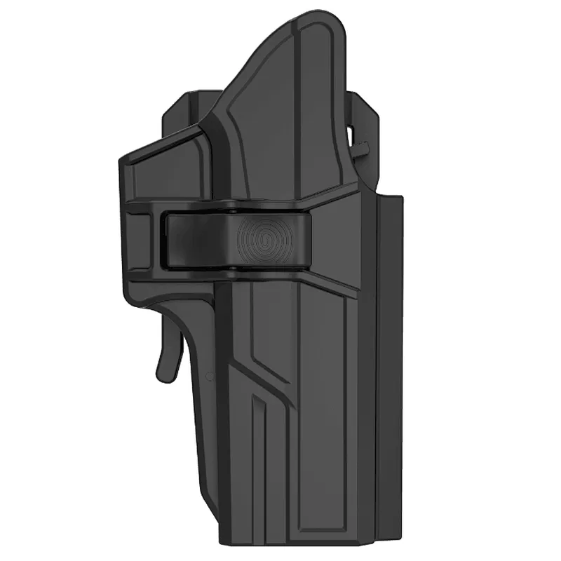 360 degree rotations airsoft holder for glock 17 gen 1-5 molle holster