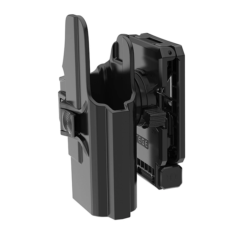 TEGE polymer holster fits Glock 26, 27, 33 (Gen 1,2,3,4, 5) with belt clip outside waistband gun holster for military