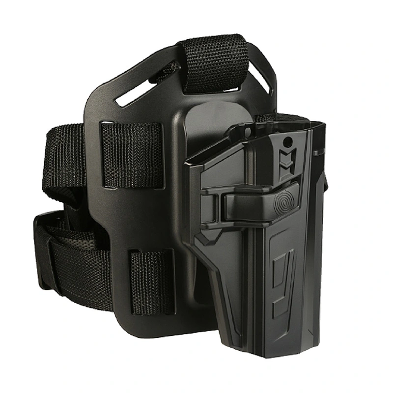 Tege polymer gun holster for CZ P07 P09 leg holster with drop leg platform attachment