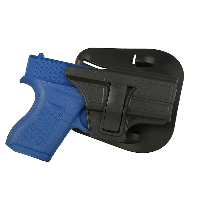 TEGE OWB Polymer Glock 43 Gun Holster With Paddle Attachment Fast Draw And Quick Release