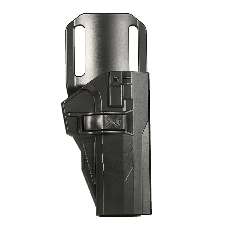 Tege polymer gun holster for CZ 75 SP-01 law enforcement with drop offset low carry attachment gun holster