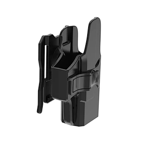 TEGE polymer gun holster fits Glock 26, 27, 33 (Gen 1,2,3,4, 5) Outside Waistband with MOLLE system