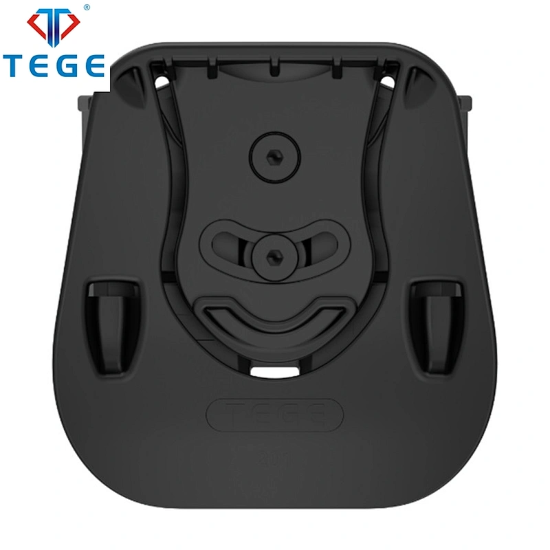 TEGE New Black Universal Double Stack Magazine Pouch Well Fit Over 60 Pistols Magazines Mag Pouch