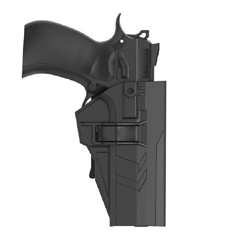 TEGE Polymer Gun Holster For CZ 75SP-01 With Molle Attachment For Military Outdoor Activity